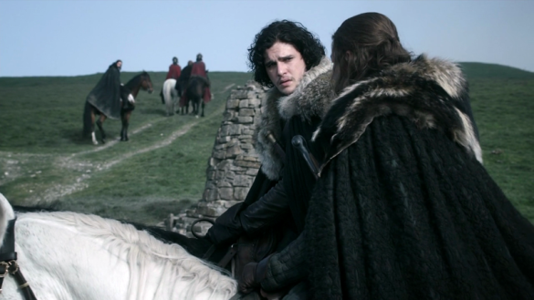 Ned tells Jon he will tell him all about his mother next time they meet